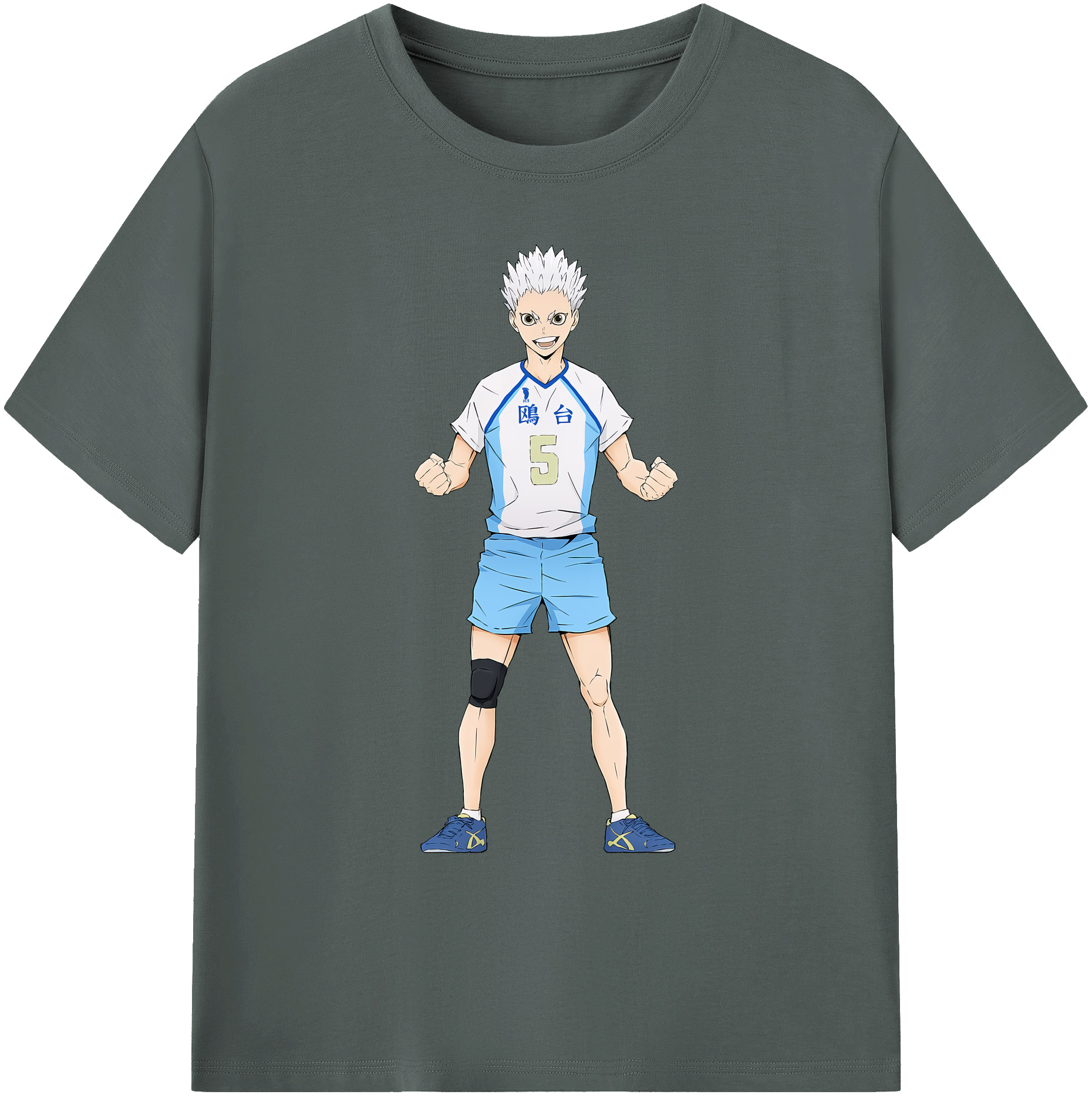 （画像用） ハイキュー!! Haikyu!! 綿100％ メンズ半袖Tシャツ｜肌触りやわらか＆通気性